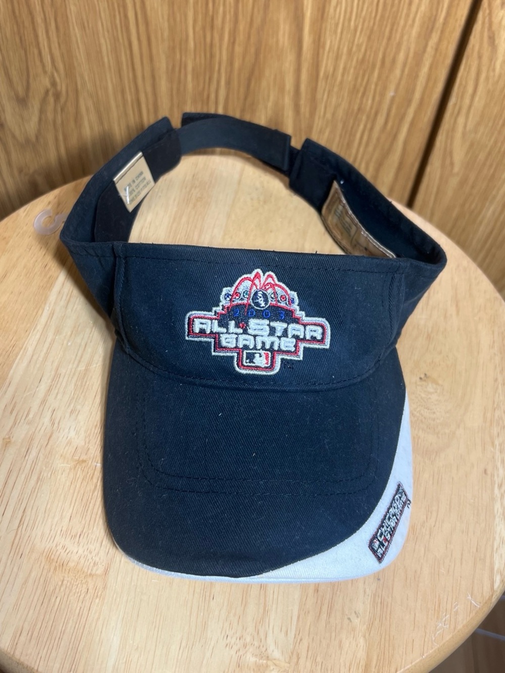 MLB Black and White All-Star Game Visor